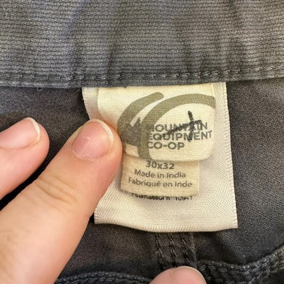 Mountain Equipment Co-Op 100% Organic Cotton Pants‎ Mens 30 x 32 - Picture 4 of 5